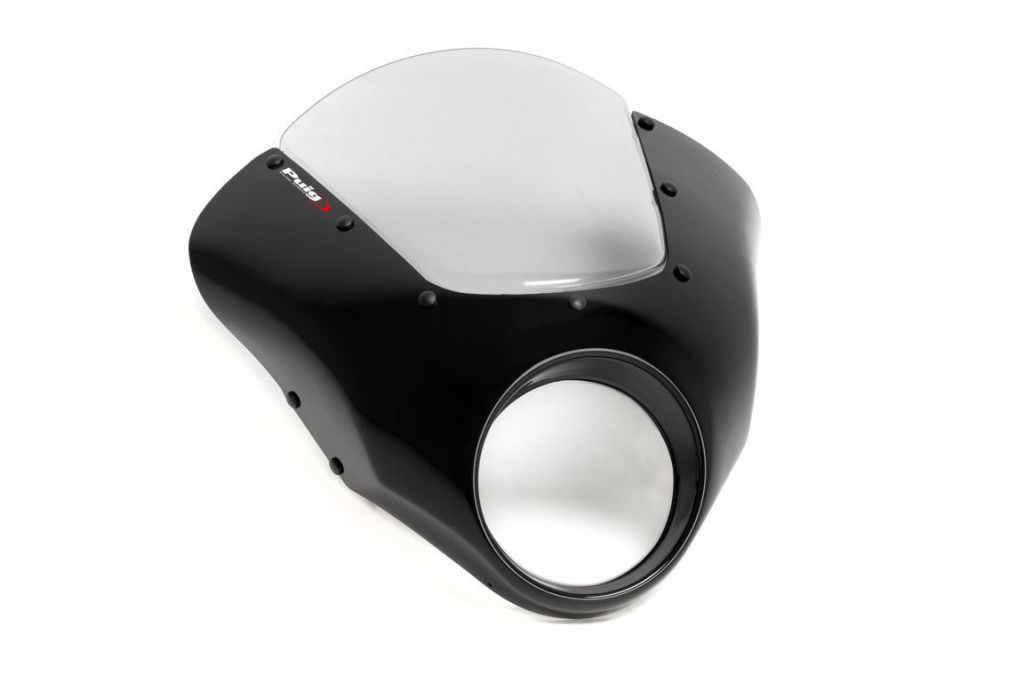Semifairing PUIG DARK NIGHT 21115H smoke for TRIUMPH Bonneville Speedmaster 1200 2018-2026
