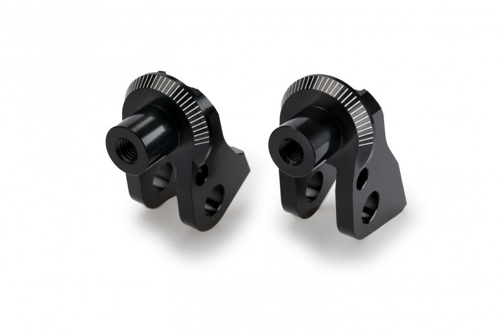 Footpeg adapters PUIG 21230N Crni