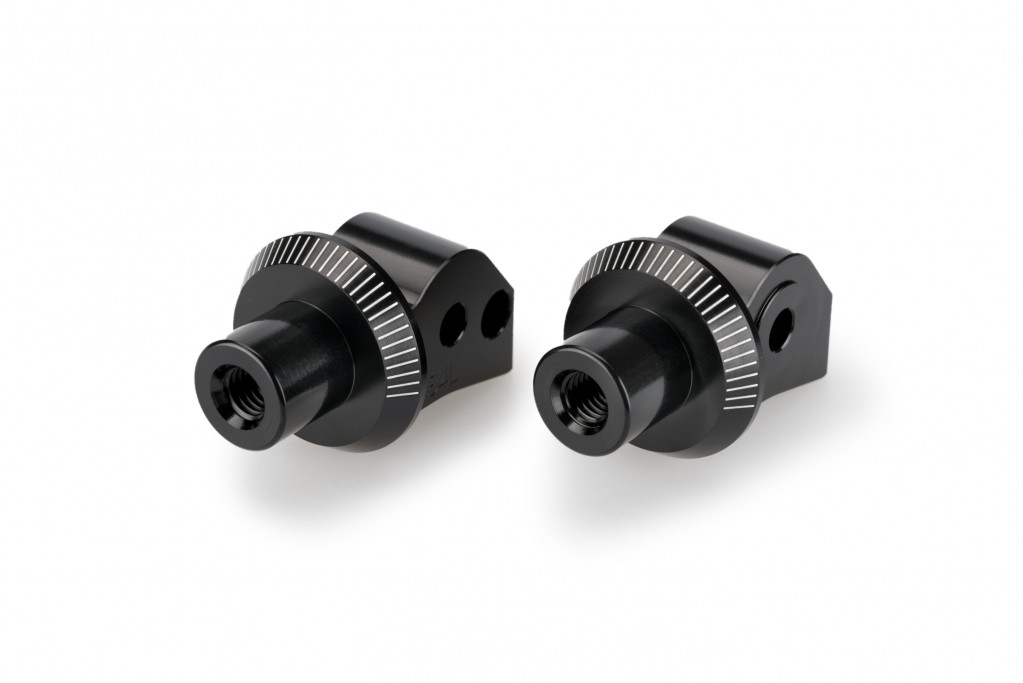 Footpeg adapters PUIG 21232N Crni