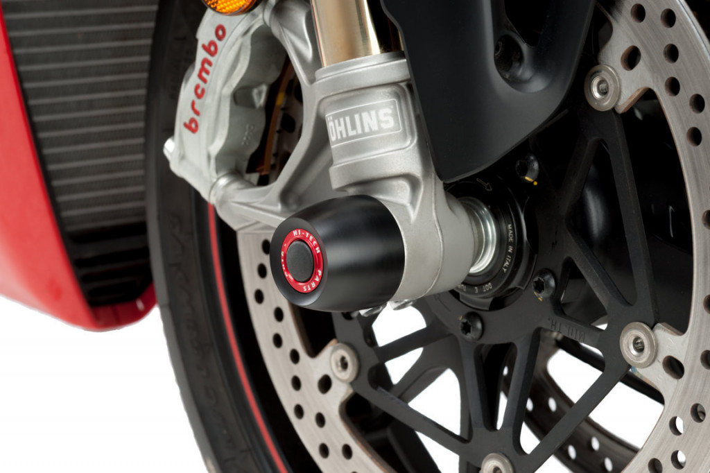 Axle sliders PUIG PHB19 21623N Crni without color caps