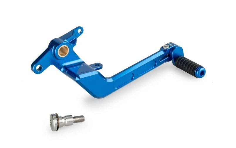 Brake foot pedal PUIG 21780A plavi adjustable
