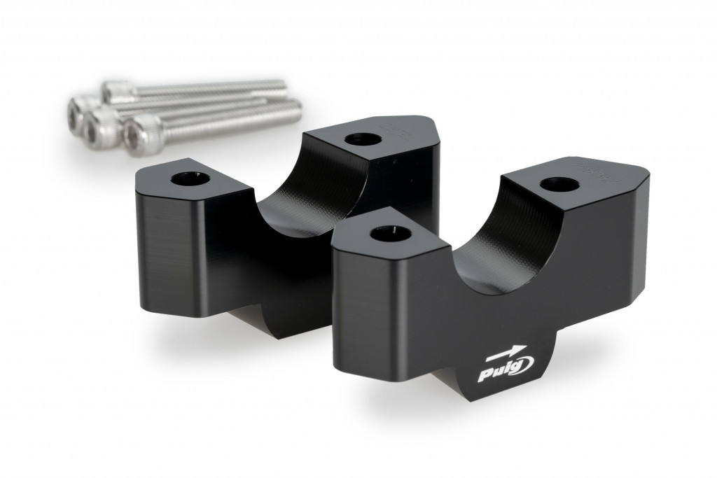 Risers PUIG 21879N Crni height 30mm, d 32mm