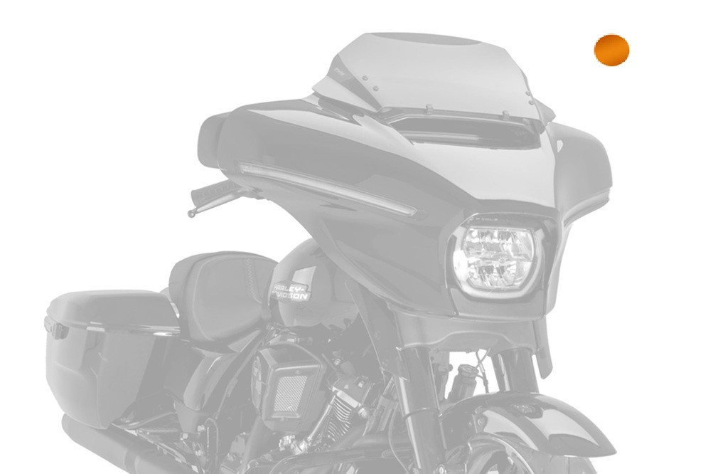 Windscreen PUIG HIGH-ROAD SPORT 22109T orange