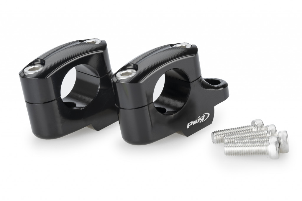 Risers PUIG PULLBACK 22180N Crni height 20mm, d 29mm