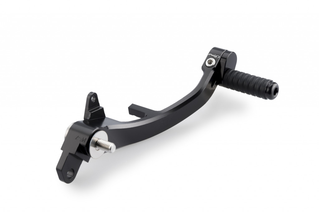 Brake foot pedal PUIG 22215N Crni adjustable