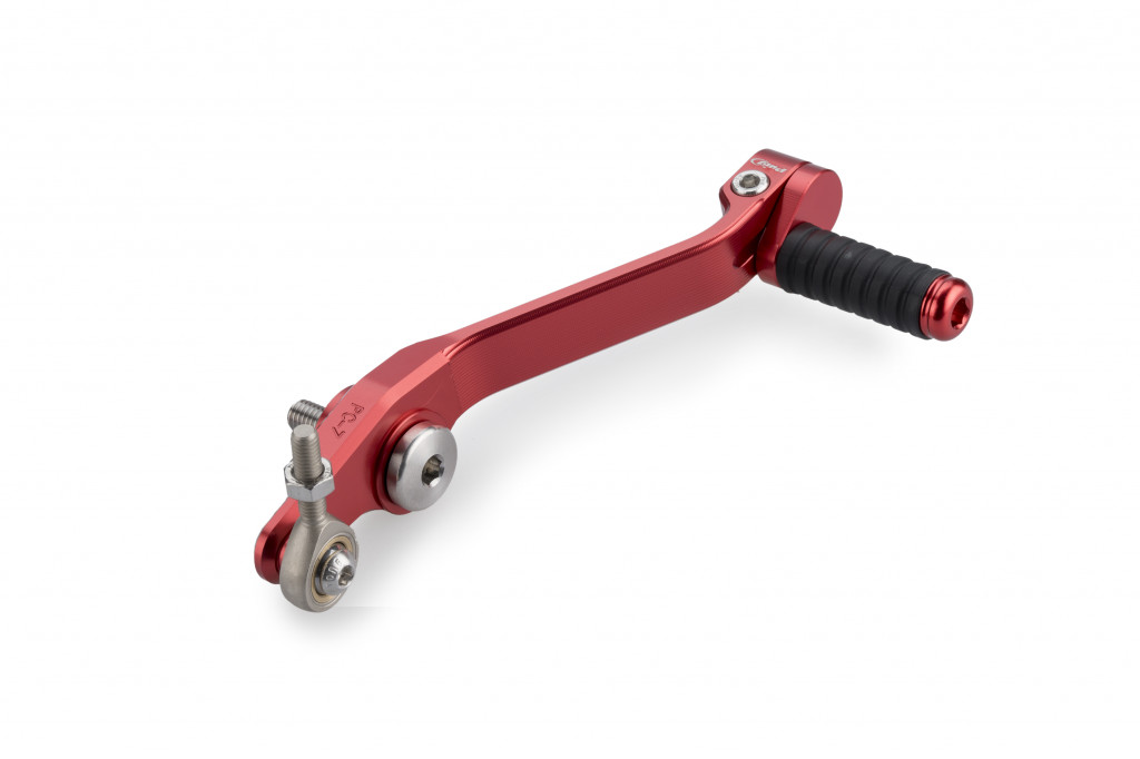 Gear shift pedal PUIG 22230R crven adjustable
