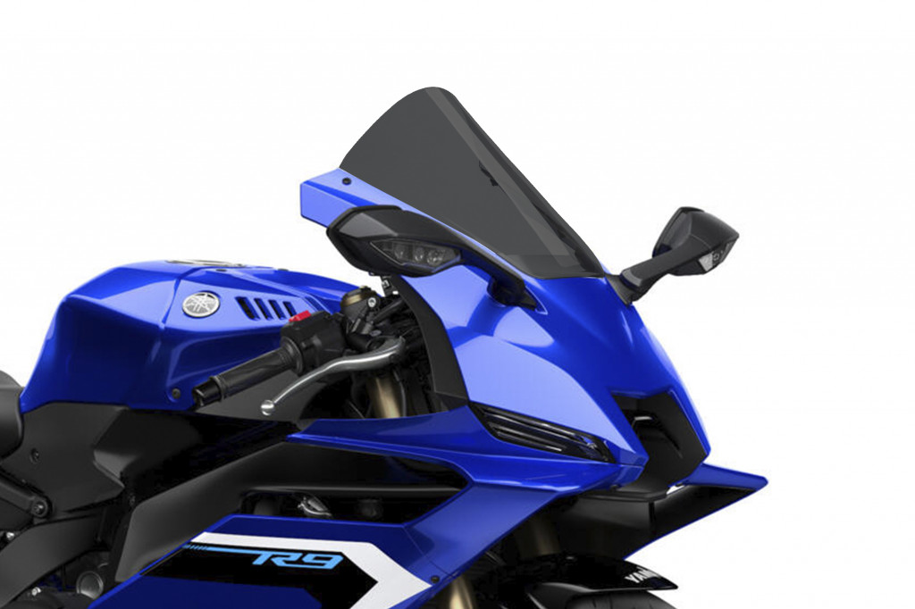 Windscreen PUIG R-RACER 22285F dark smoke