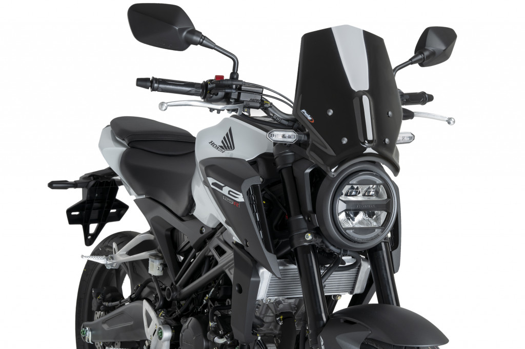 Windshield PUIG NEW GEN. SPORT 22296N Crni