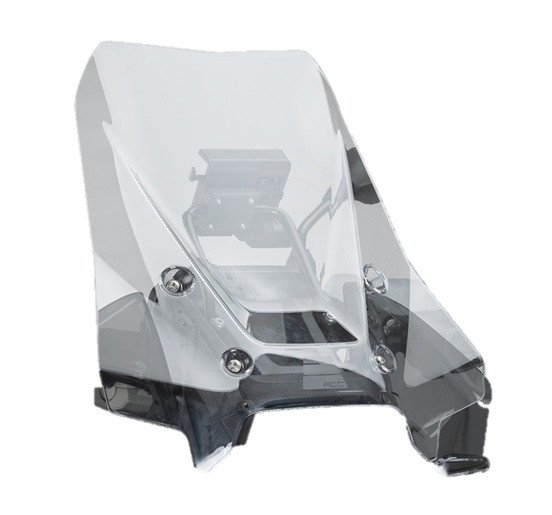 Extended front deflectors PUIG 22317F dark smoke