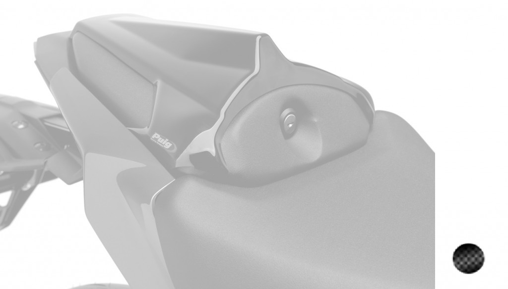 Rear seat cowls PUIG 22354C carbon look