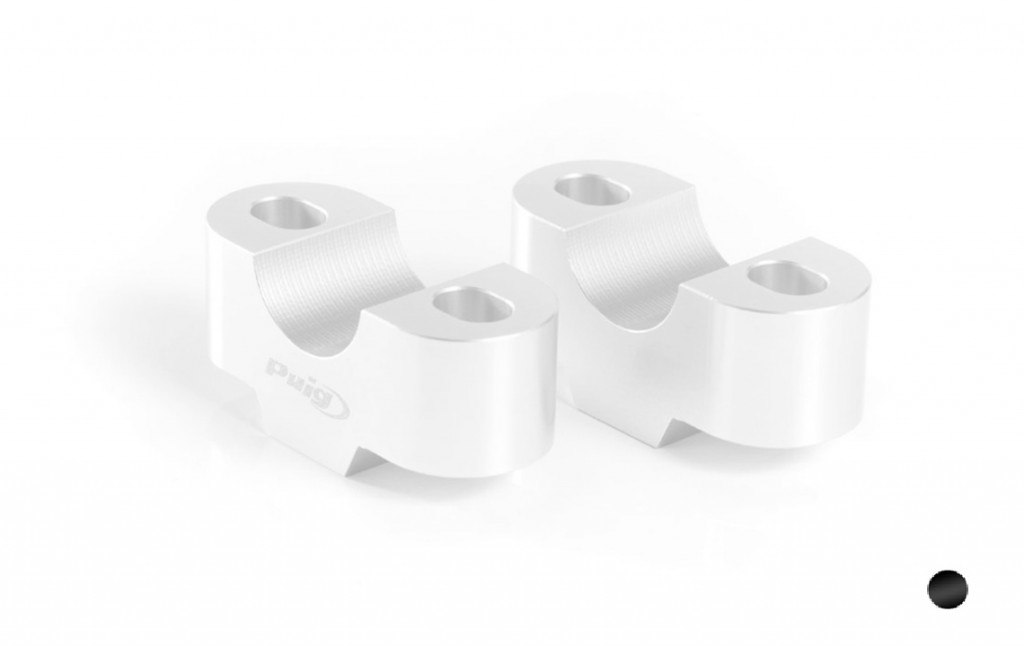 Risers PUIG 22359N Crni height 25mm, d 39mm