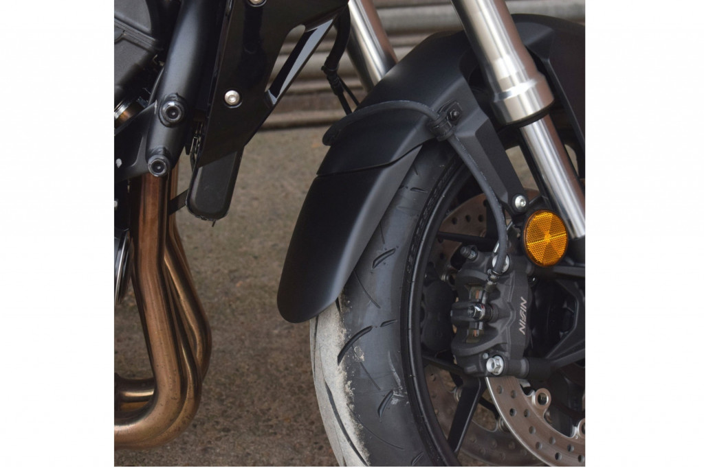 Front fender extension PUIG 22404N Crni