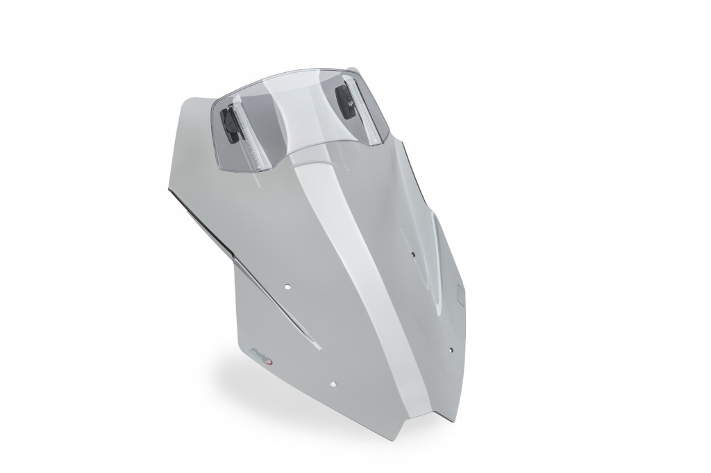 Windscreen PUIG TOURING WITH VISOR 22457H smoke