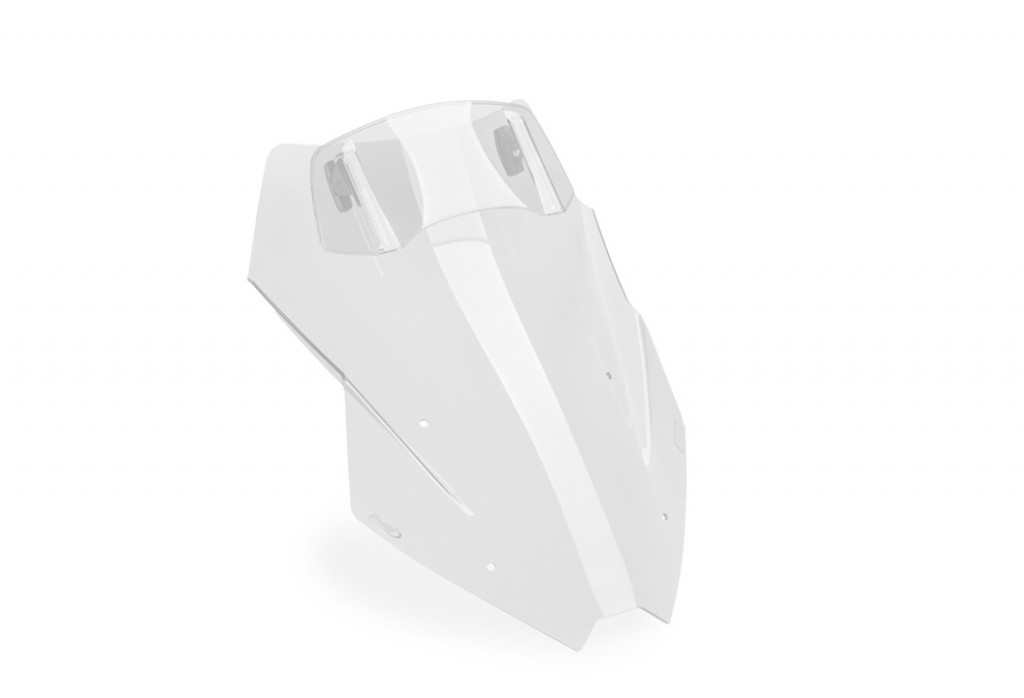 Windscreen PUIG TOURING WITH VISOR 22457W transparent