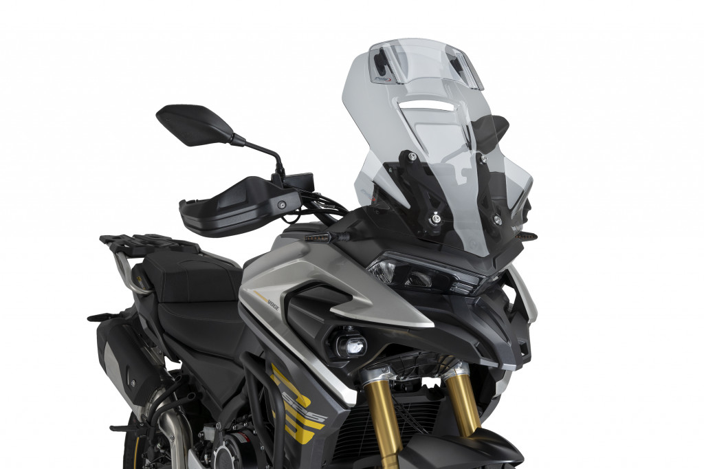 Windscreen PUIG TOURING WITH VISOR 22458H smoke