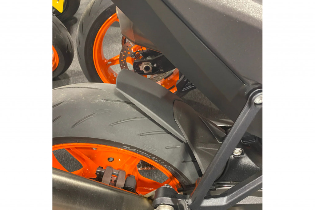 Rear fender extension PUIG 22504J matt black
