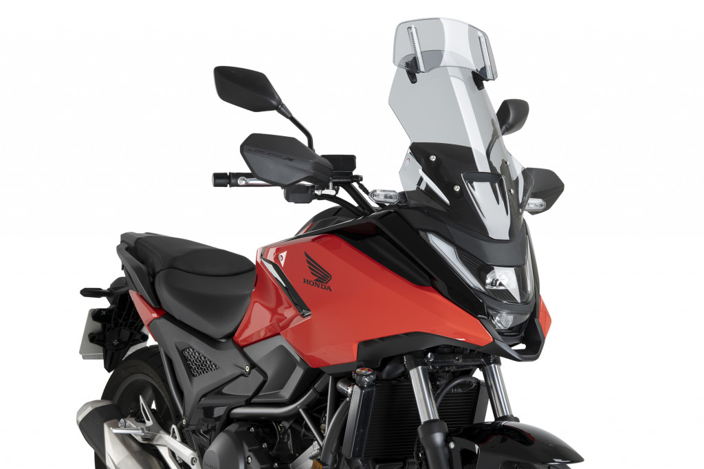 Windscreen PUIG TOURING WITH VISOR 22510H smoke