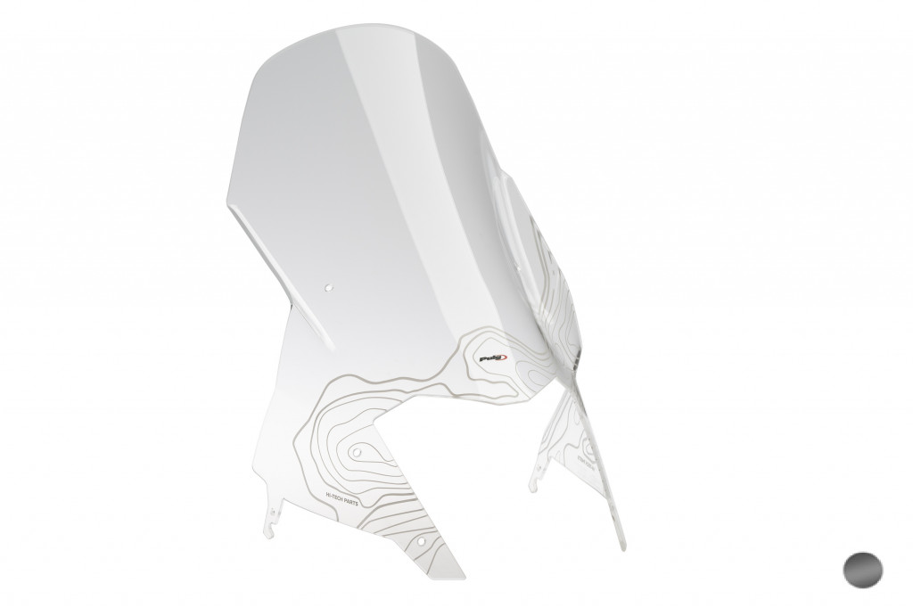 Windscreen PUIG TOURING 22515F dark smoke
