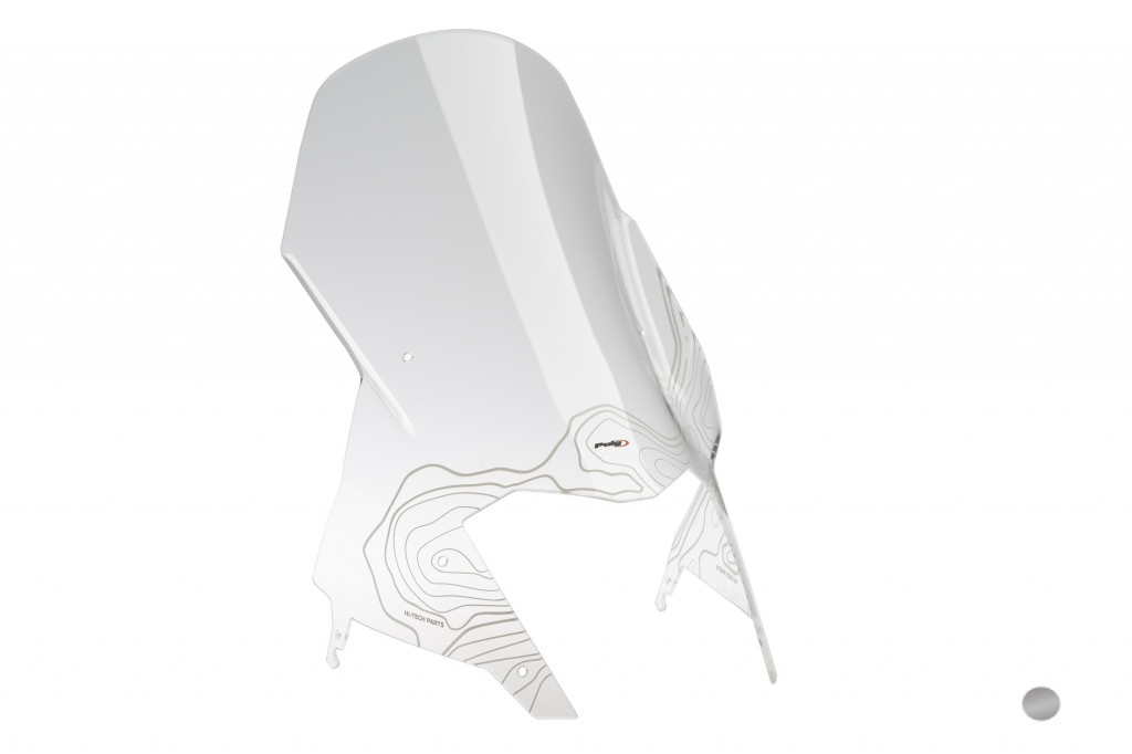 Windscreen PUIG TOURING 22515H smoke