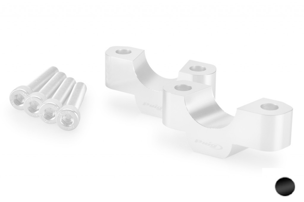 Risers PUIG 22529N Crni height 20mm, d 29mm