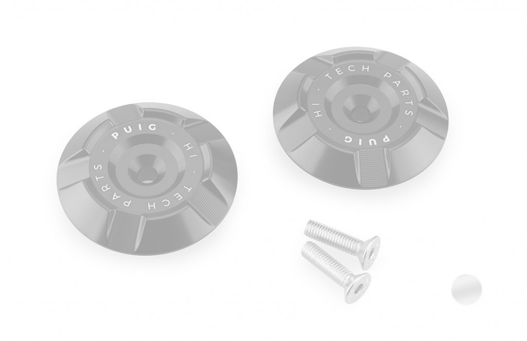 Alu chassis cover PUIG 22532P silver
