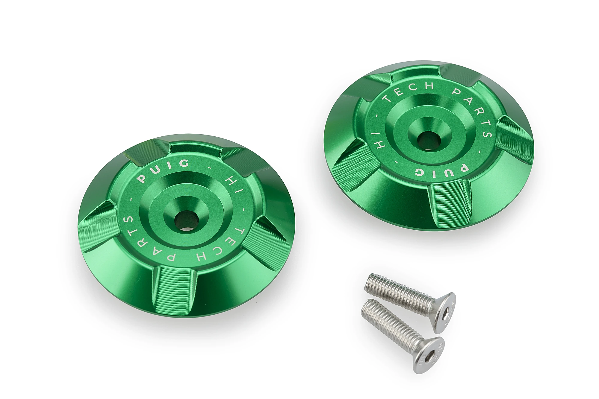 Alu chassis cover PUIG 22532V green