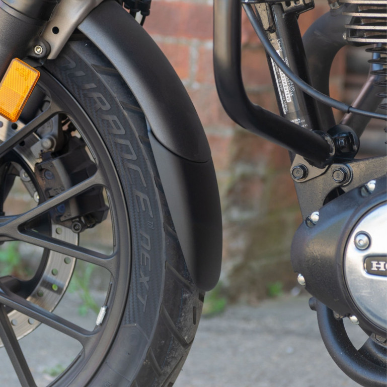 Front fender extension PUIG 22564N Crni
