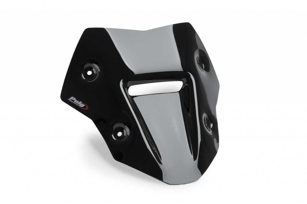 Windscreen PUIG SPORT 22572N Crni