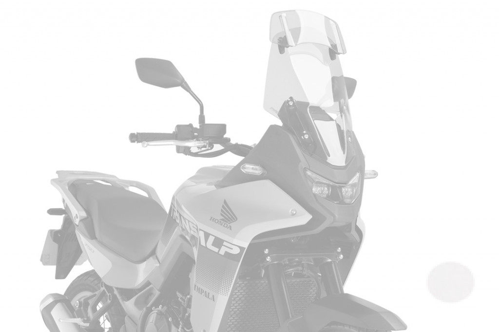 Windscreen PUIG TOURING WITH VISOR 22574W clear