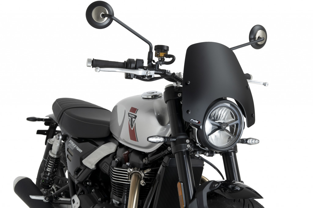 Windshield PUIG NEW GEN. SPORT 22618J matt black