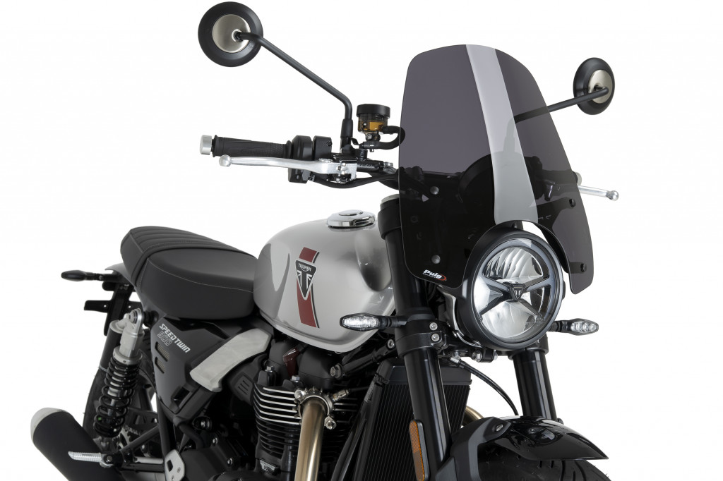 Windshield PUIG NEW GEN. TOURING 22619F dark smoke