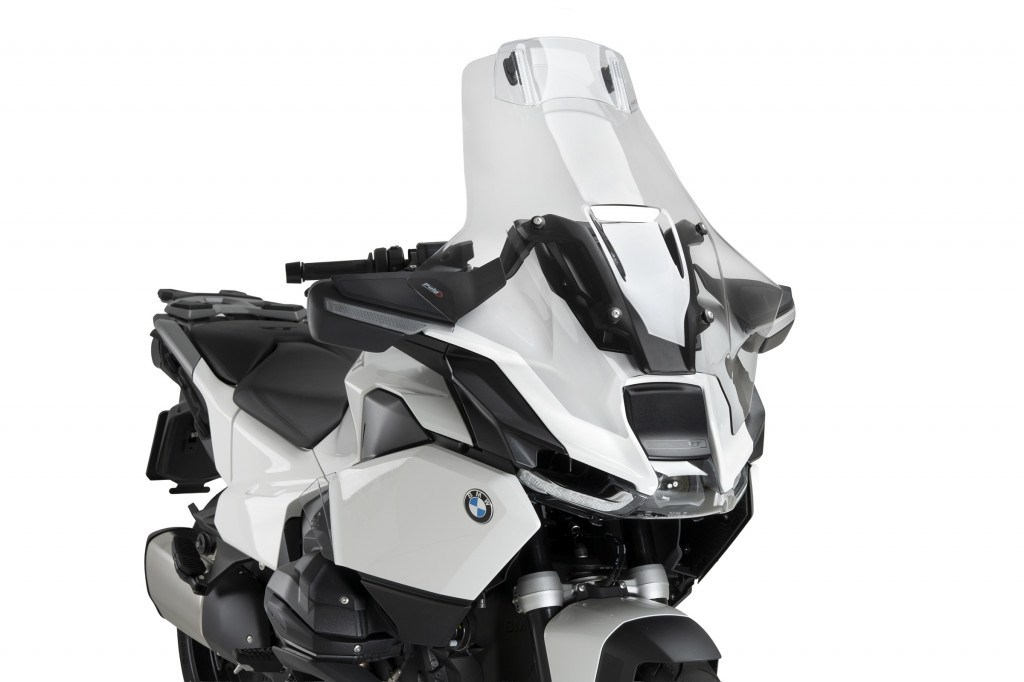 Windscreen PUIG TOURING WITH VISOR 22646W clear