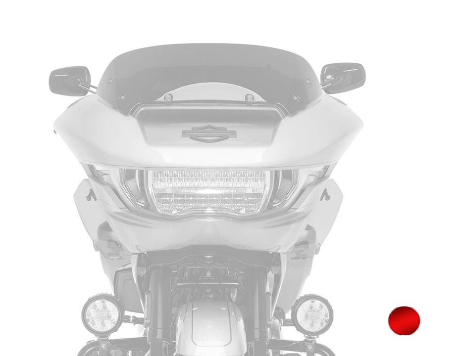 Lower deflectors PUIG 22671R crven