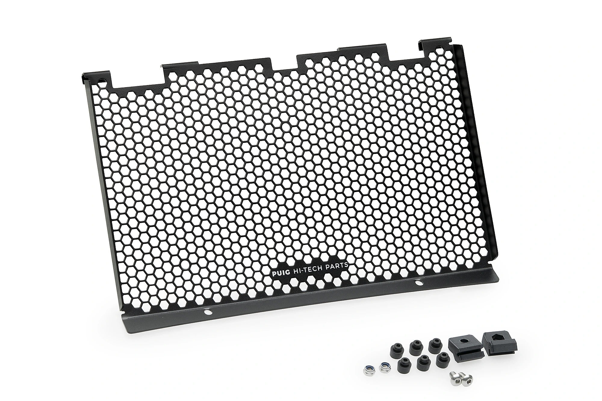 Radiator cover PUIG 22687N Crni