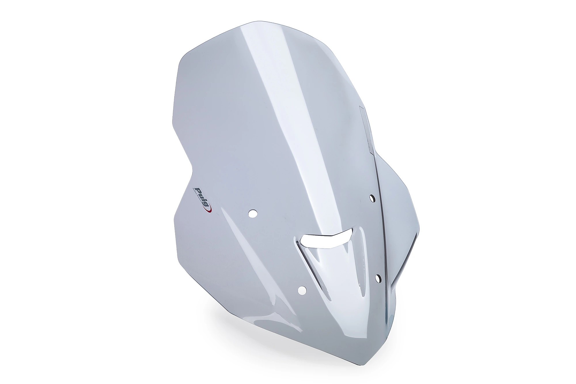 Windshield PUIG NEW GEN. TOURING 22691H Smoke for APRILIA Tuono 457 2025-2026