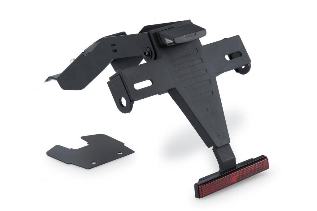 Adjustable license support PUIG 22724N Crni