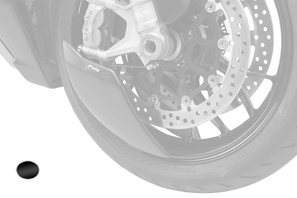 Aero wheel deflector PUIG 22742N Crni