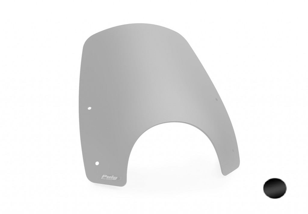Windshield PUIG NEW GEN. SPORT 22774N Crni