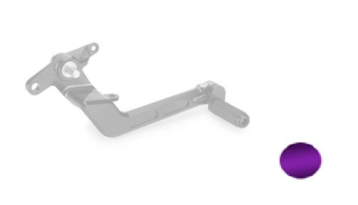Brake foot pedal PUIG 22815L purple adjustable