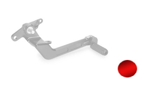 Brake foot pedal PUIG 22815R crven adjustable