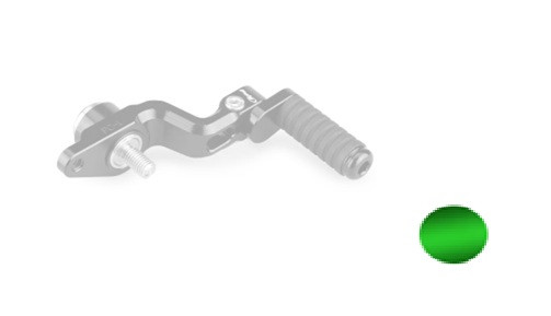 Gear shift pedal PUIG 22816V green adjustable