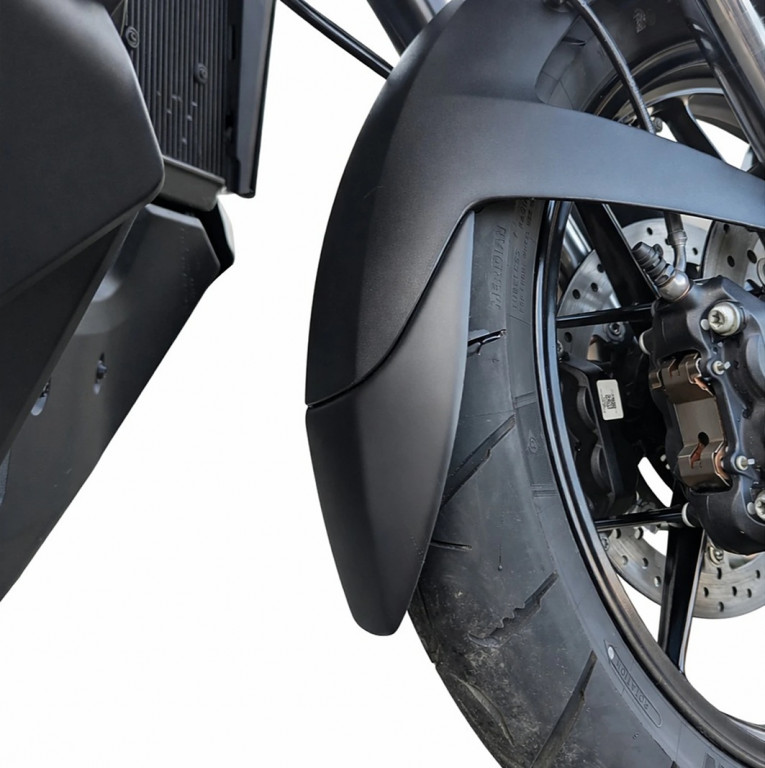 Front fender extension PUIG 22888N Crni