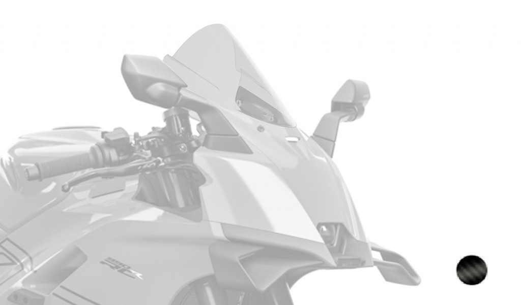 Windscreen PUIG Z-RACING 22917J matt black