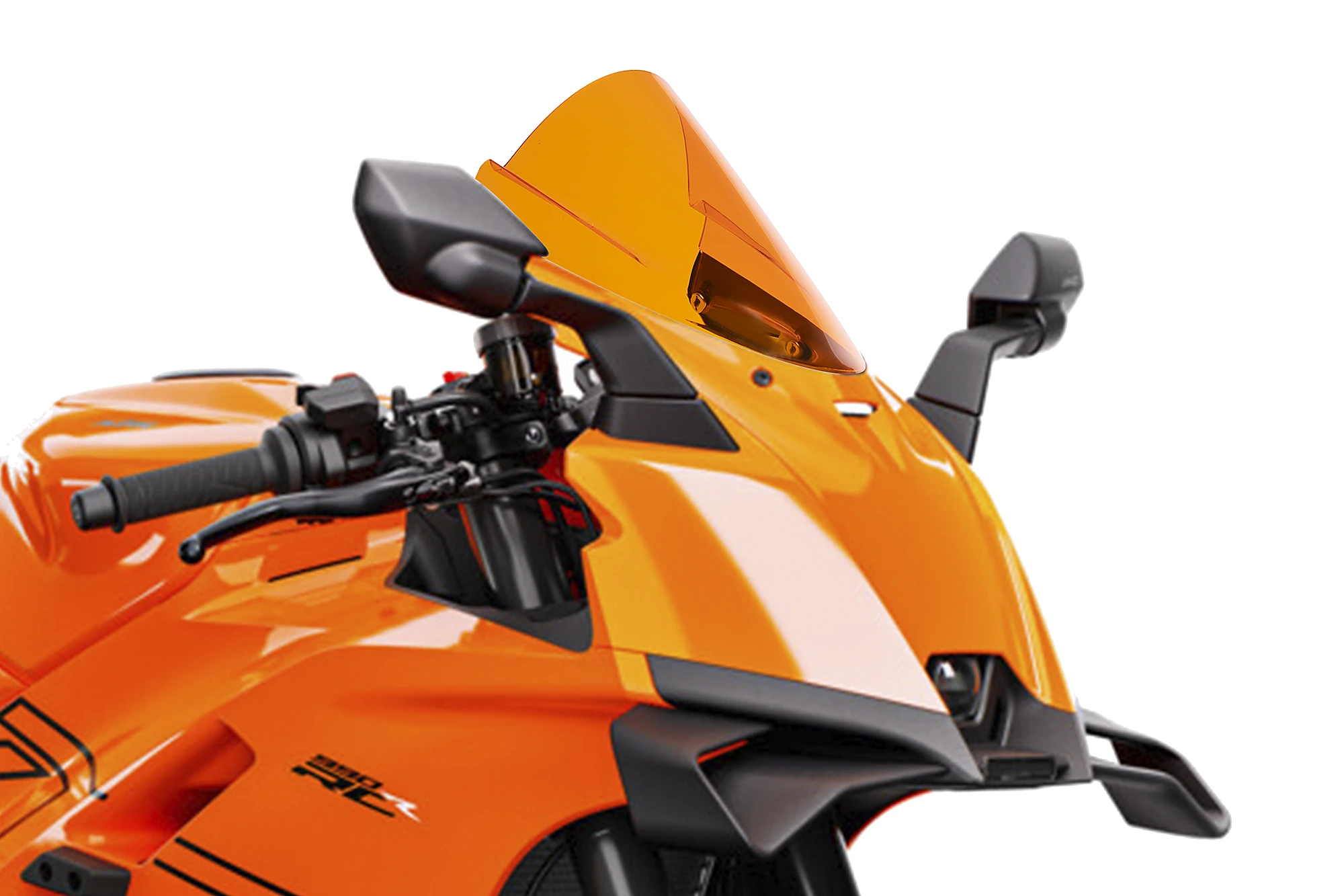 Windscreen PUIG Z-RACING 22917T orange