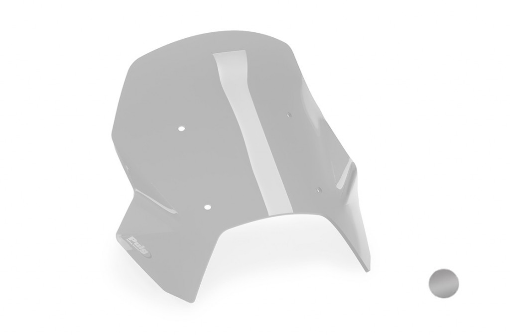 Windscreen PUIG SPORT 22938H smoke