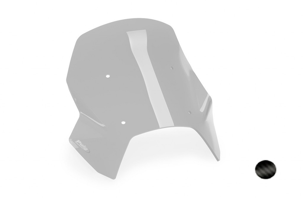 Windscreen PUIG SPORT 22938J matt black