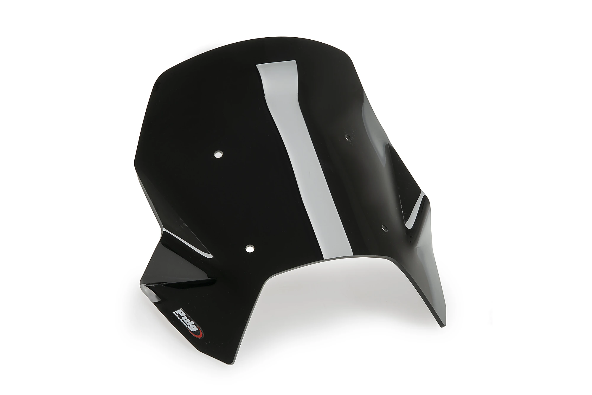 Windscreen PUIG SPORT 22938N Crni
