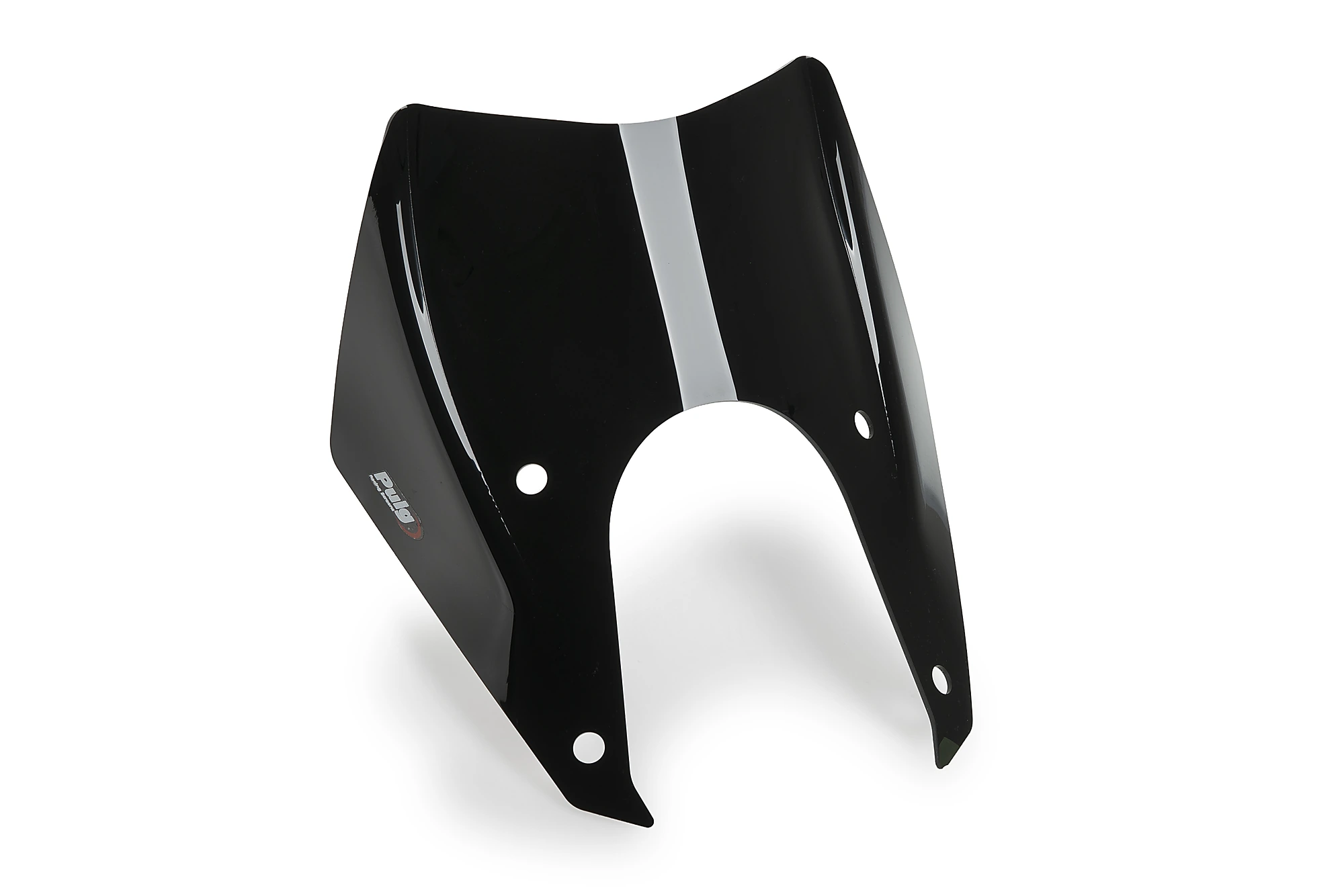Windscreen PUIG SPORT 22997N Crni