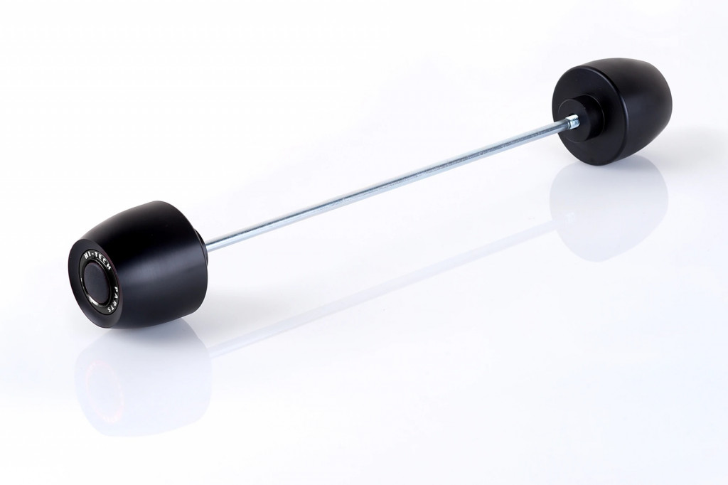 Axle sliders PUIG PHB19 23004N Crni without color caps, rear