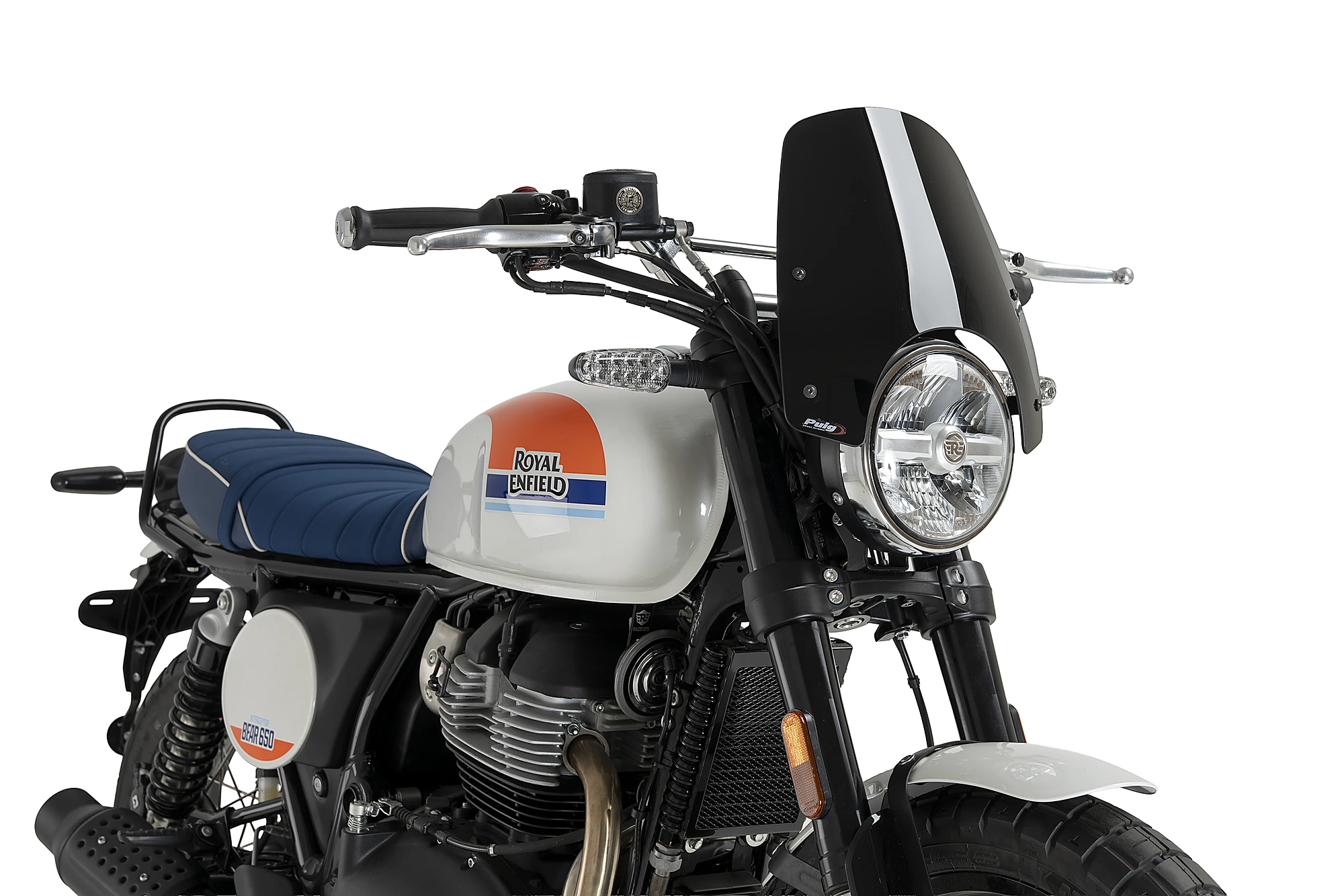 Windshield PUIG NEW GEN. SPORT 23044N Crni